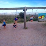 Swing time with the cousins